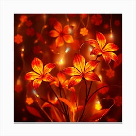 Beautiful Flowers 4 Canvas Print