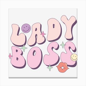 Lady Boss Canvas Print