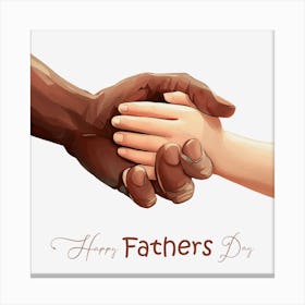 Happy Father'S Day 3 Canvas Print