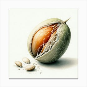 Nut Shell Canvas Print