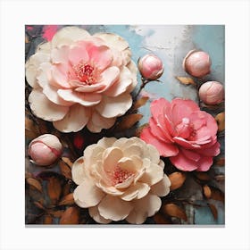 Camellia 1 Canvas Print