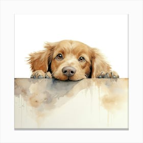 Golden Retriever 13 Canvas Print