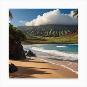 Hawaiian Beach 3 Canvas Print