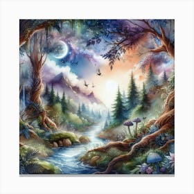 Fairytale Forest 13 Canvas Print