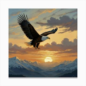 Bald Eagle Canvas Print