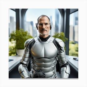 Steve Jobs 28 Canvas Print