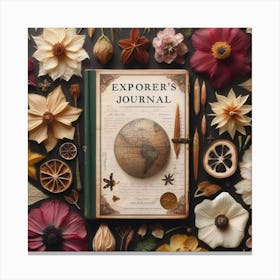 Explorer'S Journal Canvas Print