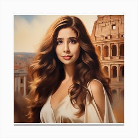 Legendary actress Himanee Bhatia 15 Canvas Print