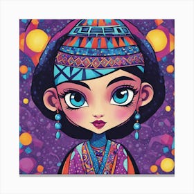 Asian Girl 11 Canvas Print