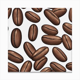 Coffee Beans 248 Canvas Print