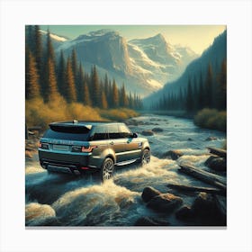 Range Rover Evoque Canvas Print