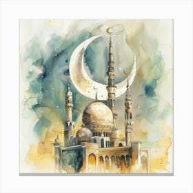 Islamic Mosque 13 Canvas Print