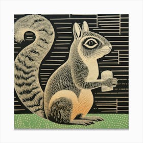 Squirrel 5 Toile