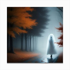 Ghost In The Woods 8 Canvas Print
