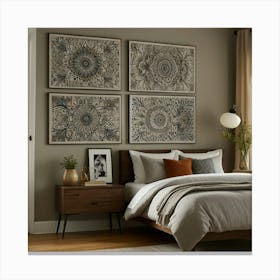 Default Bedroom Wall Art Decor 3 (38) Canvas Print