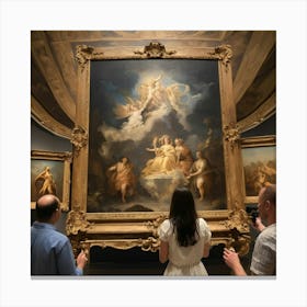 Angels And Demons Art print paintings Canvas Print