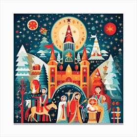 Nativity Scene 7 Canvas Print