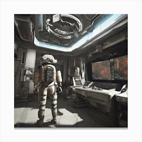 Space Station 88 Canvas Print