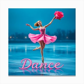 Dance On Ice Canvas Print