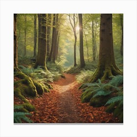 Green Forest Canvas Print