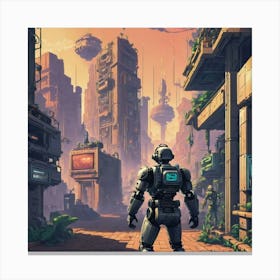 Robotica 2 Canvas Print