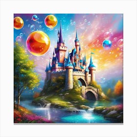 Cinderella Castle 19 Canvas Print