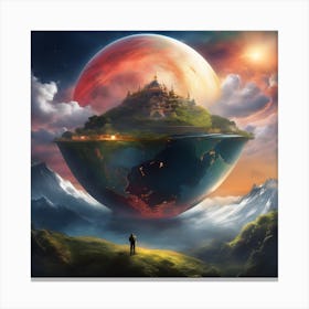 Planetarium Canvas Print