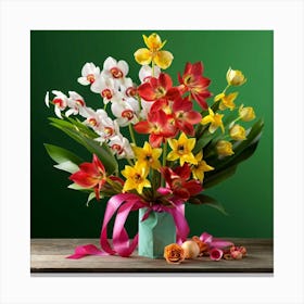 Ftd Bouquet Canvas Print