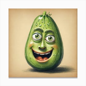 Avocado Canvas Print