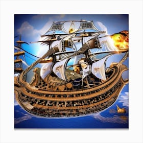 Pirate Ship 1 Canvas Print