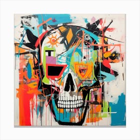 'Skull' 5 Canvas Print