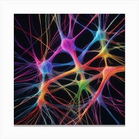 Neuronal Network 7 Canvas Print