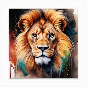 The lion king Canvas Print