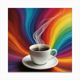 Coffee Splash 3 Canvas Print