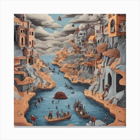 'River Of Dreams' Canvas Print