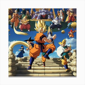 Dragon Ball Super 76 Canvas Print