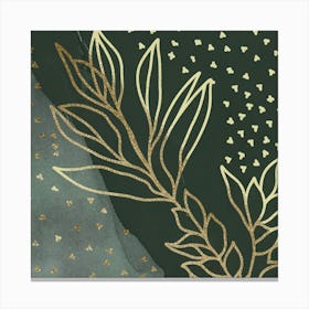 Gold Leaf Canvas Print