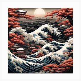 Great Wave Off Kanagawa Canvas Print