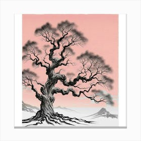 Japanese Tree Canvas Print