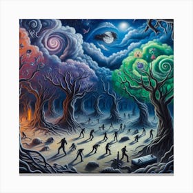 Forest Of The Dead Canvas Print