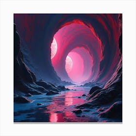 Tunnel In The Sky Canvas Print