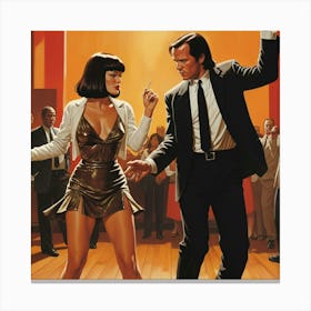 Pulp Fiction 5 Canvas Print