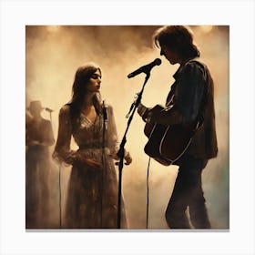 The Gram Parsons Saga - We'll Sweep Up The Ashes In The Morning. Canvas Print