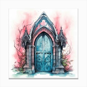 Gothic Door 1 Canvas Print