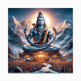 Lord Shiva 1 Canvas Print