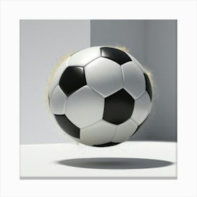 Soccer Ball - Soccer Ball Stock Videos & Royalty-Free Footage 1 Canvas Print