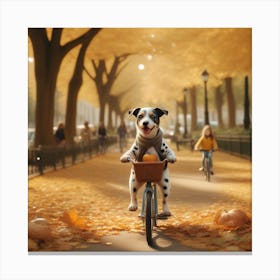 Dalmatian art Canvas Print