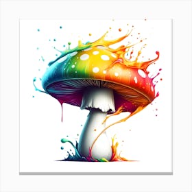 Unique-er Mashroom  Canvas Print