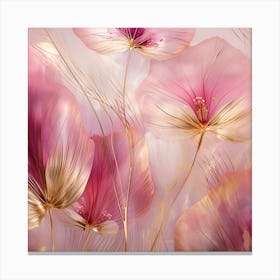 Pink Poppies 1 Canvas Print