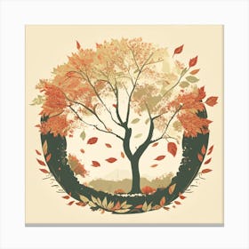 Autumnal Scene Canvas Print